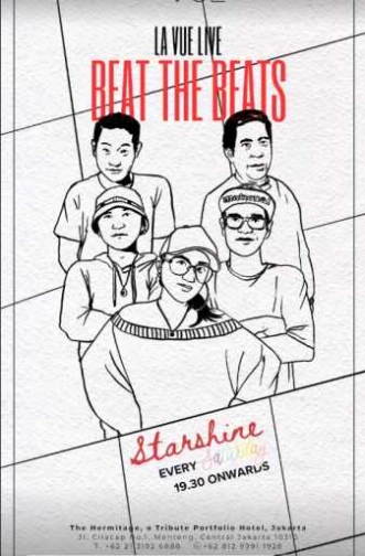 LA VUE ROOFTOP MENTENG JAKARTA - BEAT THE BEATS