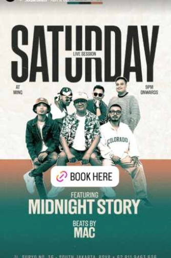 MINQ SENOPATI JAKARTA - SATURDAY