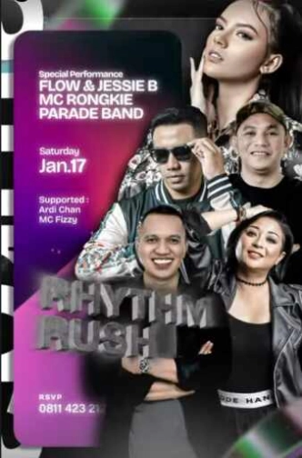 THE 21 CLUB PANTAI INDAH KAPUK - RHYTHM RUSH