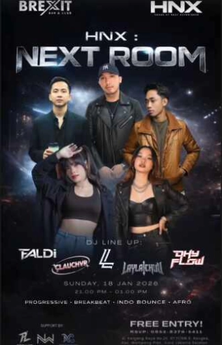 BREXIT KEMANG JAKARTA - NEXT ROOM