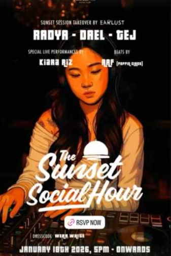 IZZY SOCIAL CLUB GUNAWARMAN JAKARTA - THE SUNSET SOCIAL HOUR