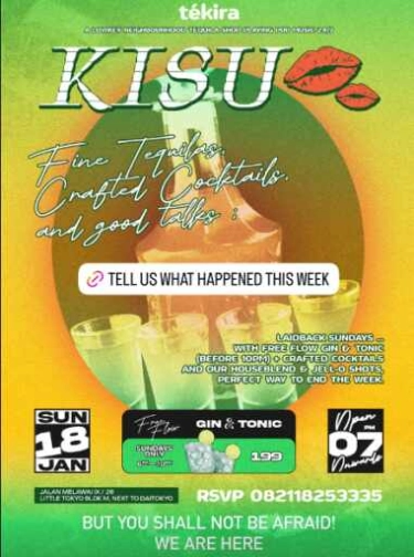 TEKIRA BLOK M JAKARTA - SUNDAY