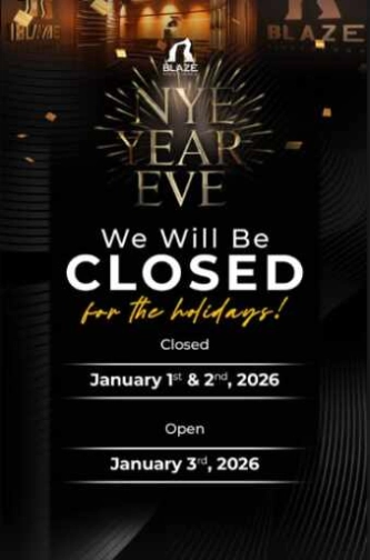 BLAZE SCBD JAKARTA - CLOSED