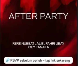 BOF KEMANG JAKARTA  AFTER PARTY