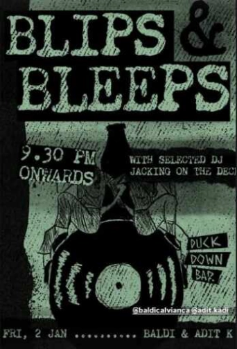 DUCK DOWN GUNAWARMAN JAKARTA - BLIPS & BLEEPS