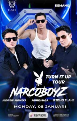 GOLDEN TIGER KEMANG JAKARTA - TURN IT UP TOUR