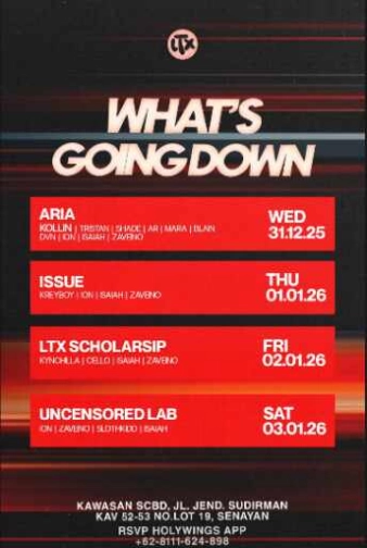 LTX SCBD JAKARTA - LTX SCHOLARSIP