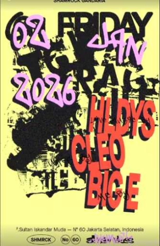 SHAMROCK GANDARIA JAKARTA - FRIDAY