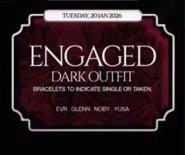 BOF KEMANG JAKARTA  ENGAGED DARK OUTFIT