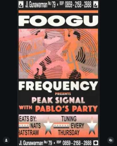 FOOGU GUNAWARMAN JAKARTA - THURSDAY