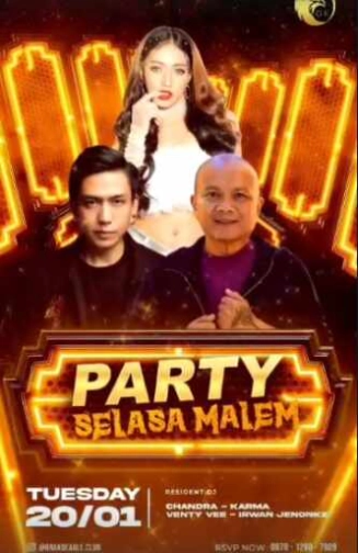 GRAND EAGLE CLUB PENJARINGAN JAKARTA - PARTY SELASA MALAM
