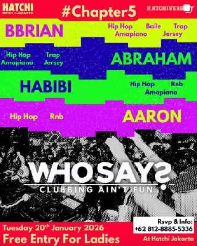 HATCHI PONDOK INDAH JAKARTA - TUESDAY