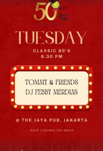 JAYA PUB MENTENG JAKARTA - TUESDAY