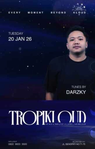 KLOUD SKY DINING & LOUNGE SENOPATI JAKARTA - TROPIKLOUD