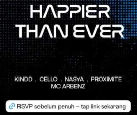 BOF KEMANG JAKARTA  HAPPIER THAN EVER