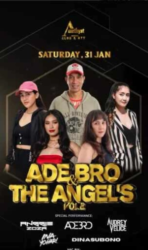 AMETHYST CLUB JAKARTA - ADE BRO & THE ANGELS Vol. 2 🔥