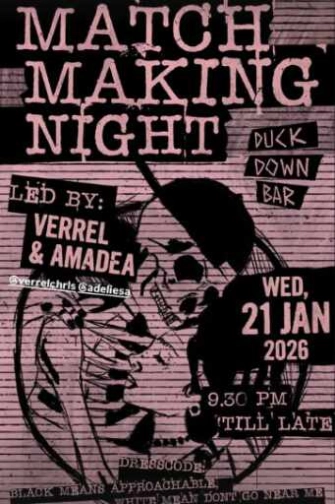 DUCK DOWN GUNAWARMAN JAKARTA - MATCH MAKING NIGHT