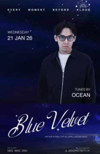 KLOUD SKY DINING & LOUNGE SENOPATI JAKARTA - BLUE VELVET