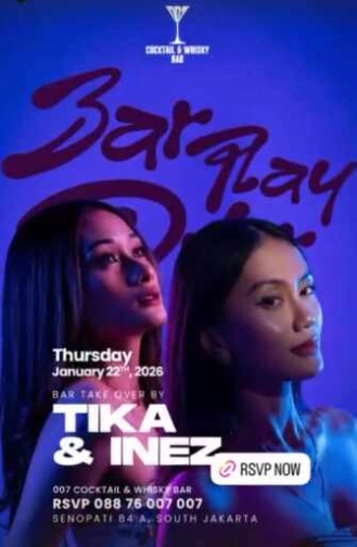 007 COCKTAIL & WHISKY BAR SENOPATI JAKARTA - BAR RAY