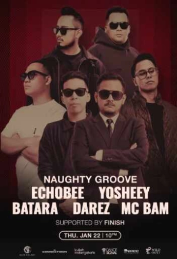 AM LOUNGE SCBD JAKARTA - NAUGHTY GROOVE