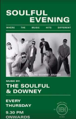 BEER HALL SCBD JAKARTA - SOULFUL EVENING