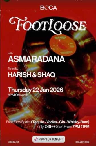 BOCA SETIABUDI JAKARTA - FOOTLOOSE