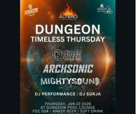 DUNGEON POOL LOUNGE KEMANG JAKARTA  TIMELESS THURSDAY