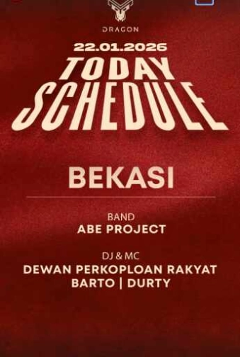 GOLD DRAGON BEKASI - THURSDAY