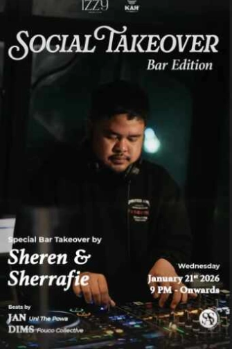 IZZY SOCIAL CLUB GUNAWARMAN JAKARTA - SOCIAL TAKEOVER