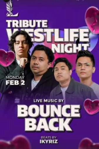 LUFRE BAR & LOUNGE SENOPATI JAKARTA - TRIBUTE WESTLIFE NIGHT