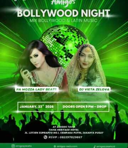 AMIGOS KEMANG JAKARTA - BOLLYWOOD NIGHT