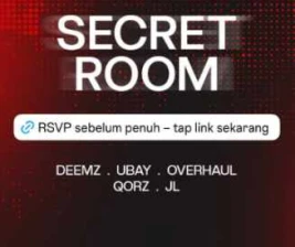 BOF KEMANG JAKARTA  SECRET ROOM