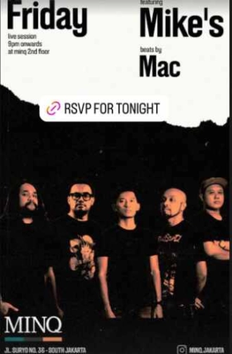MINQ SENOPATI JAKARTA - FRIDAY