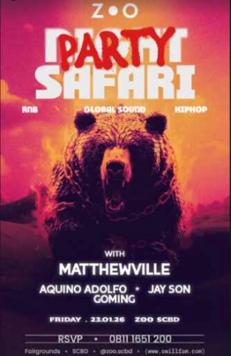 ZOO SCBD JAKARTA - SAFARY PARTY NIGHT