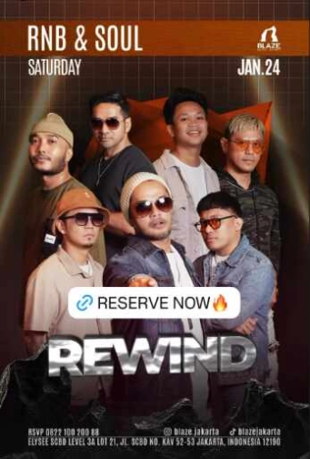 BLAZE SCBD JAKARTA - SATURDAY