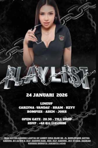 BONVOY LOUNGE KELAPA GADING JAKARTA - PLAYLIST