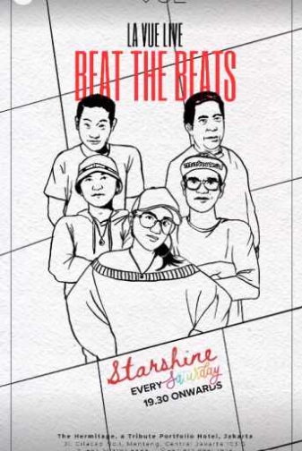 LA VUE ROOFTOP BAR MENTENG JAKARTA - BEAT THE BEATS