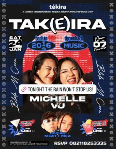 TEKIRA BLOK M JAKARTA - TAK(E)IRA