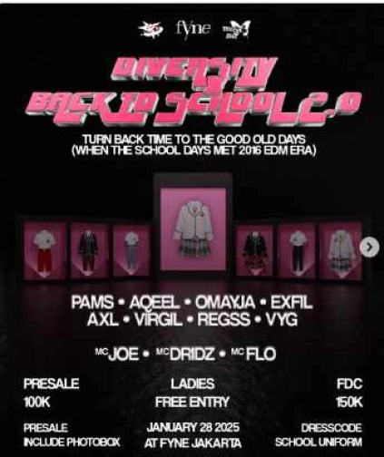 FYNE JAKARTA - DIVERSITY BACK TO SCHOOL