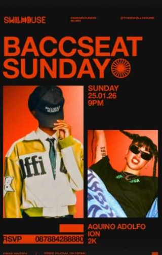 THE SWILL HOUSE SCBD JAKARTA - BACCSEAT SUNDAY