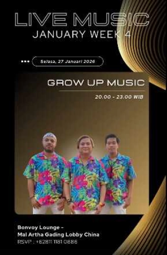 BONVOY LOUNGE KELAPA GADING JAKARTA - TUESDAY