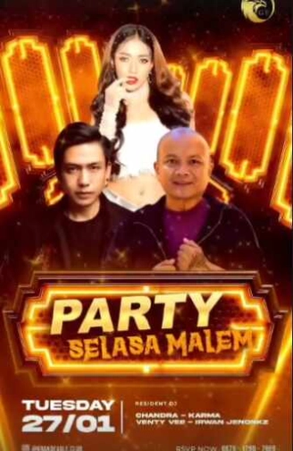 GRAND EAGLE CLUB PENJARINGAN JAKARTA - PARTY SELASA MALEM