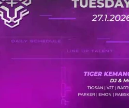 GOLDEN TIGER KEMANG JAKARTA  TUESDAY