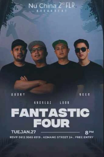NU CHINA KEMANG JAKARTA - FANTASTIC FOUR