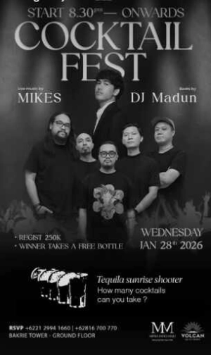 BLUEGRASS SETIABUDI JAKARTA - COCKTAIL FEST