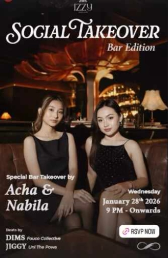 IZZY SOCIAL CLUB GUNAWARMAN JAKARTA - SOCIAL TAKEOVER