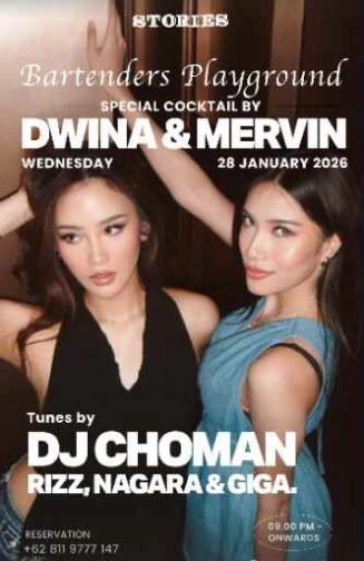 STORIES SCBD JAKARTA - BARTENDERS PLAYGROUND