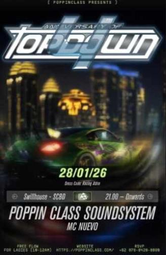 THE SWILL HOUSE SCBD JAKARTA - TOP DOWN