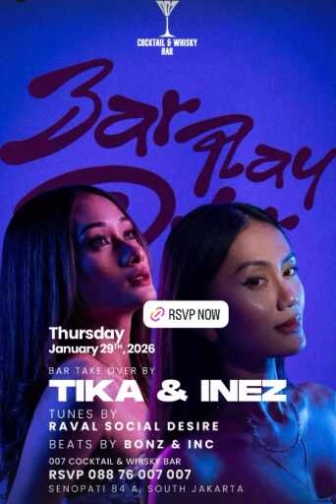 007 COCKTAIL & WHISKY BAR SENOPATI JAKARTA - THURSDAY