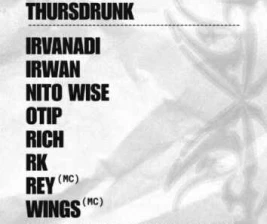 AMORA BLOK M JAKARTA  THURSDRUNK